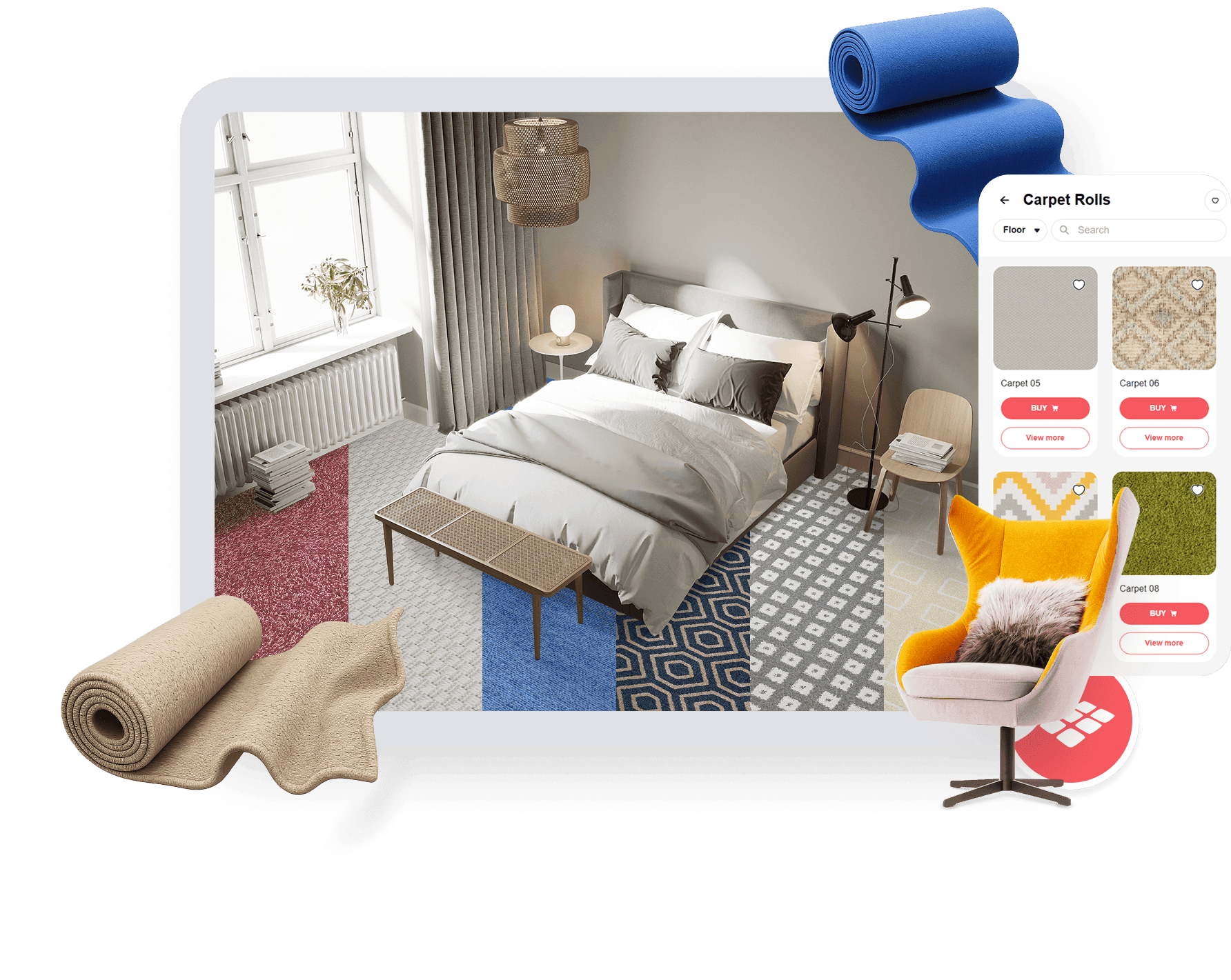 carpet visualizer online
