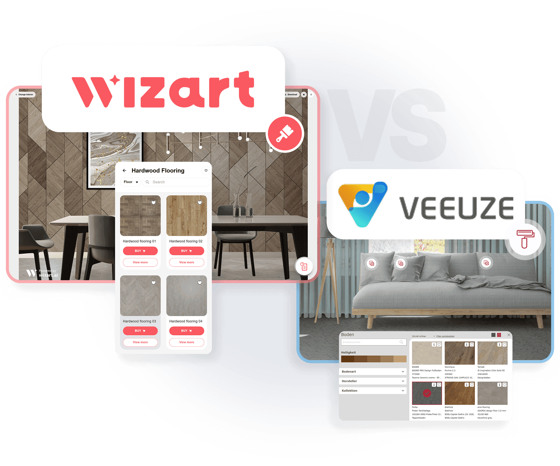 veeuze vs wizart comparison